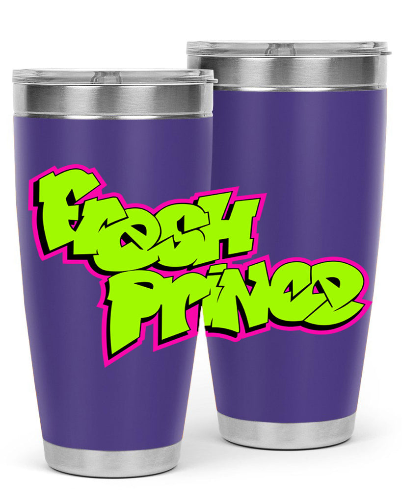 fresh prince 146#- black words phrases- Cotton Tank
