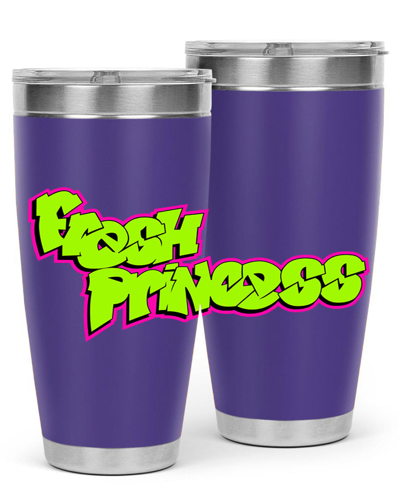 fresh princess 145#- black words phrases- Cotton Tank