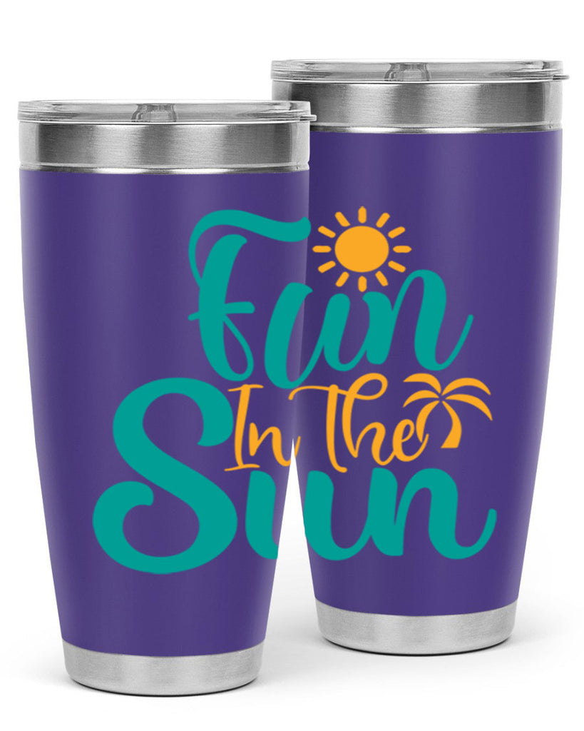 fun in the sun Style 104#- summer- Tumbler