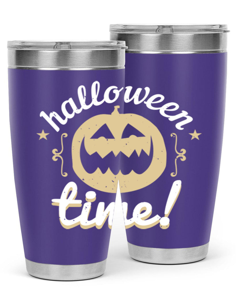 halloween time 157#- halloween- Tumbler