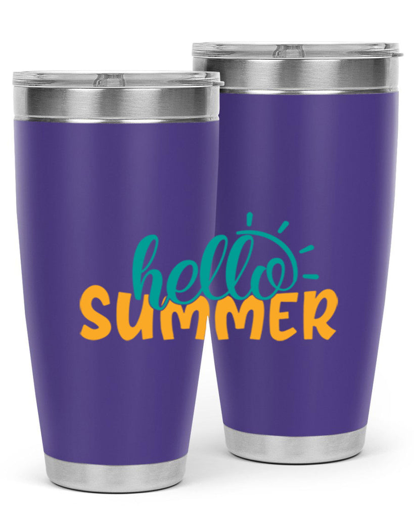 hello summer Style 97#- summer- Tumbler