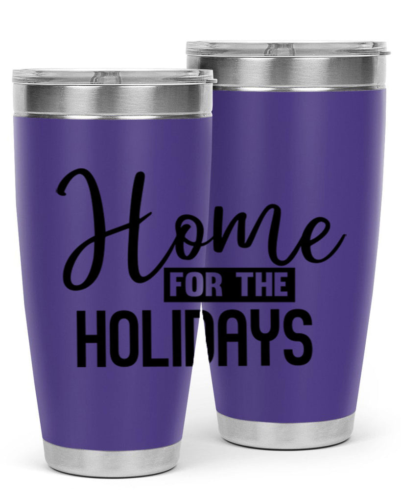 home for the holidays 194#- winter- Tumbler