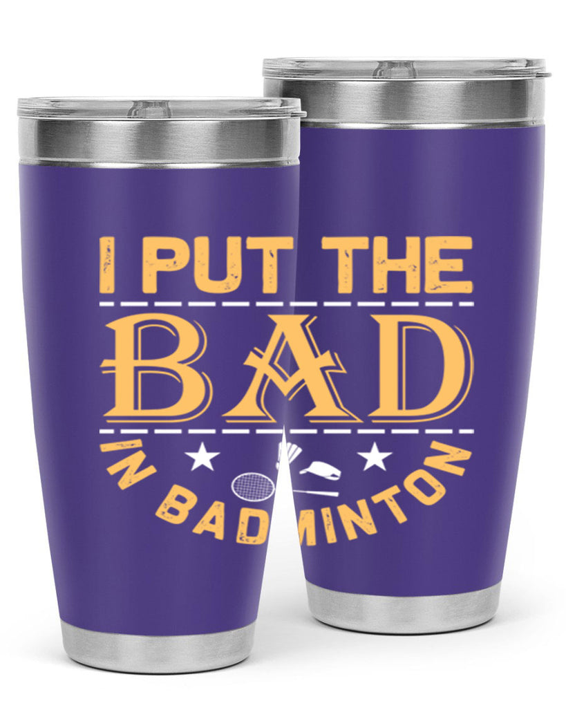 i 1056#- badminton- Tumbler
