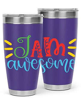 i am awesome Style 18#- autism- Tumbler
