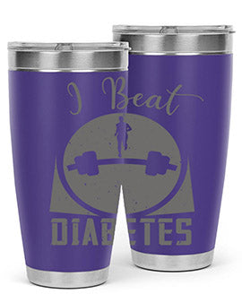 i beat diabetes Style 33#- diabetes- Tumbler