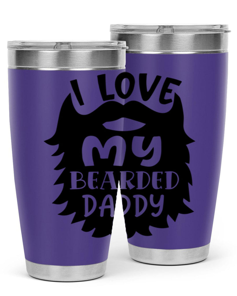 i love my bearded daddy Style 248#- baby- tumbler