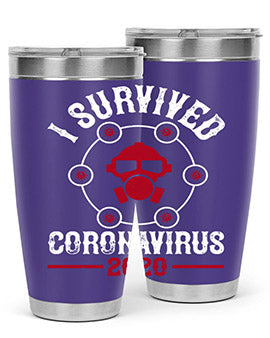 i survived coronavirus Style 32#- corona virus- Tumbler