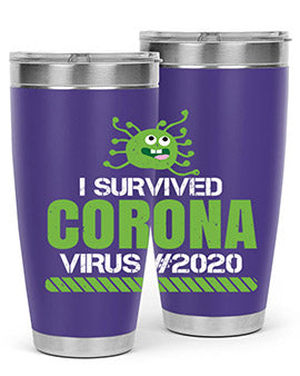 i survived coronavirus Style 33#- corona virus- Tumbler