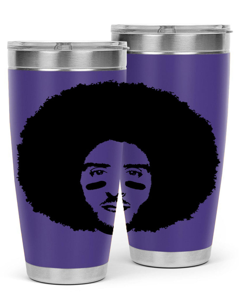 kaepernick 23#- black men - boys- tumbler
