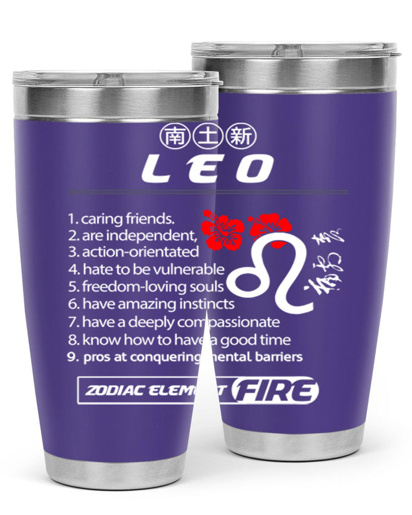 leo 307#- zodiac- Tumbler