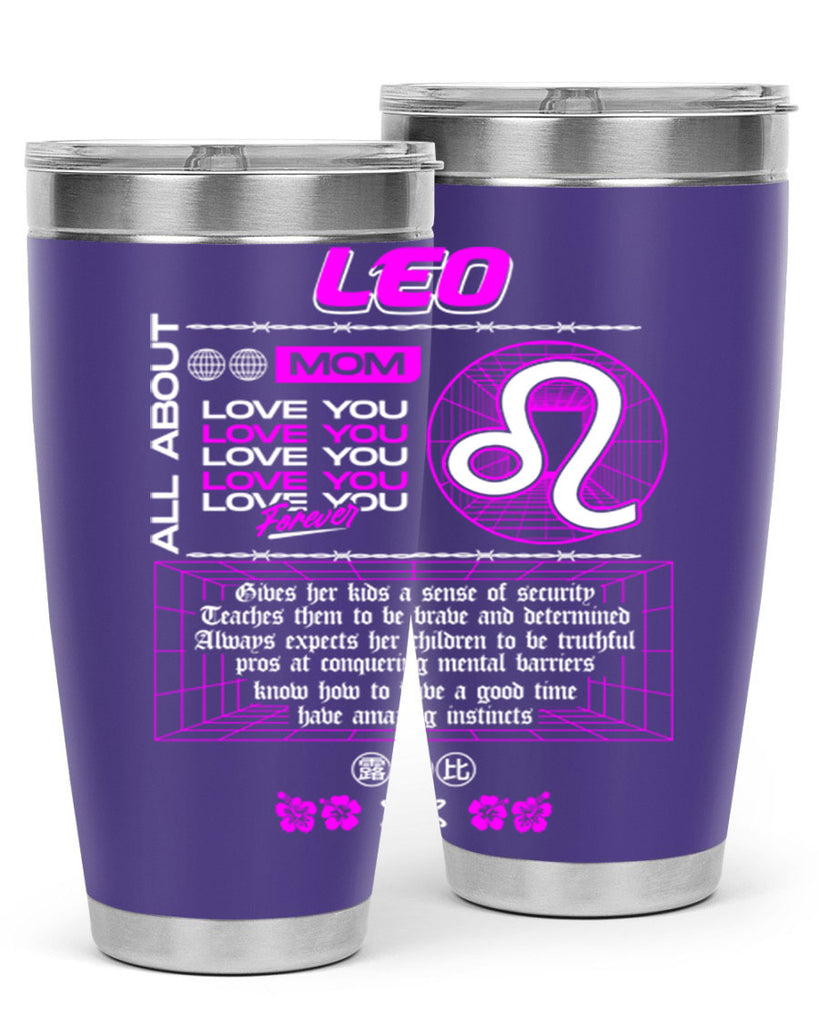leo 308#- zodiac- Tumbler