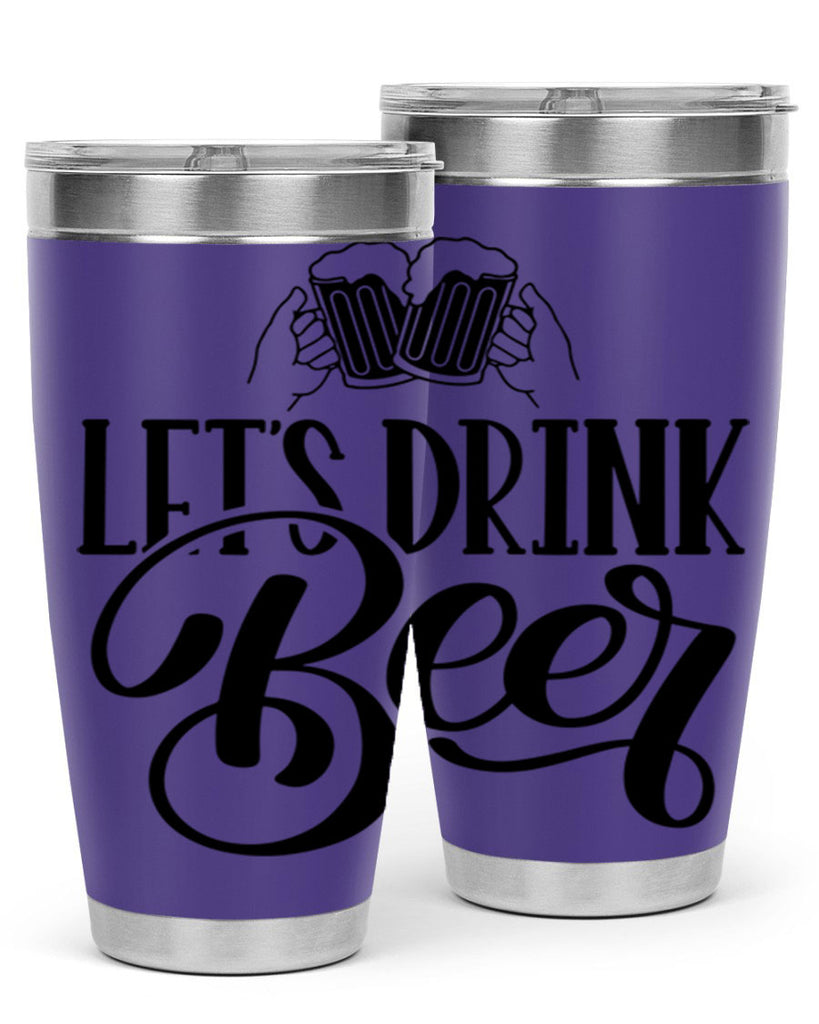 lets drink beer 29#- beer- Tumbler
