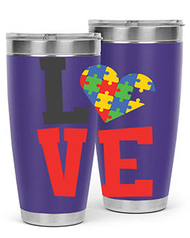 love Style 29#- autism- Tumbler