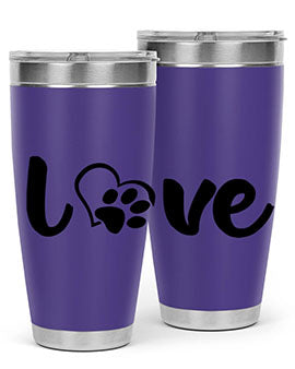 love Style 71#- dog- Tumbler