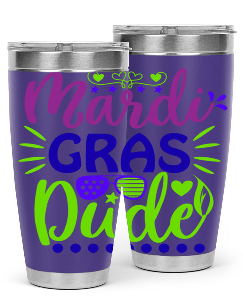 mardi gras dude 9#- mardi gras- Tumbler