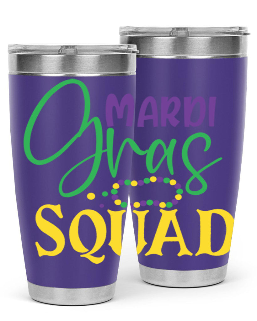 mardi gras squad 78#- mardi gras- Tumbler