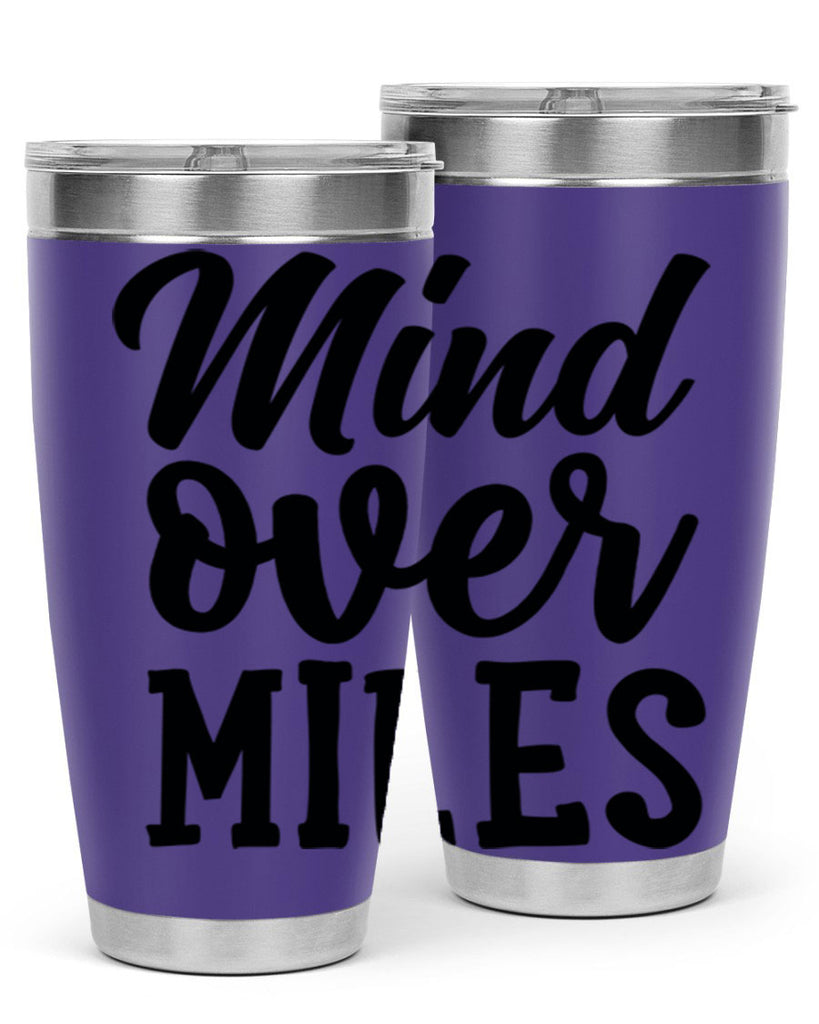 mind over miles 28#- gym- Tumbler