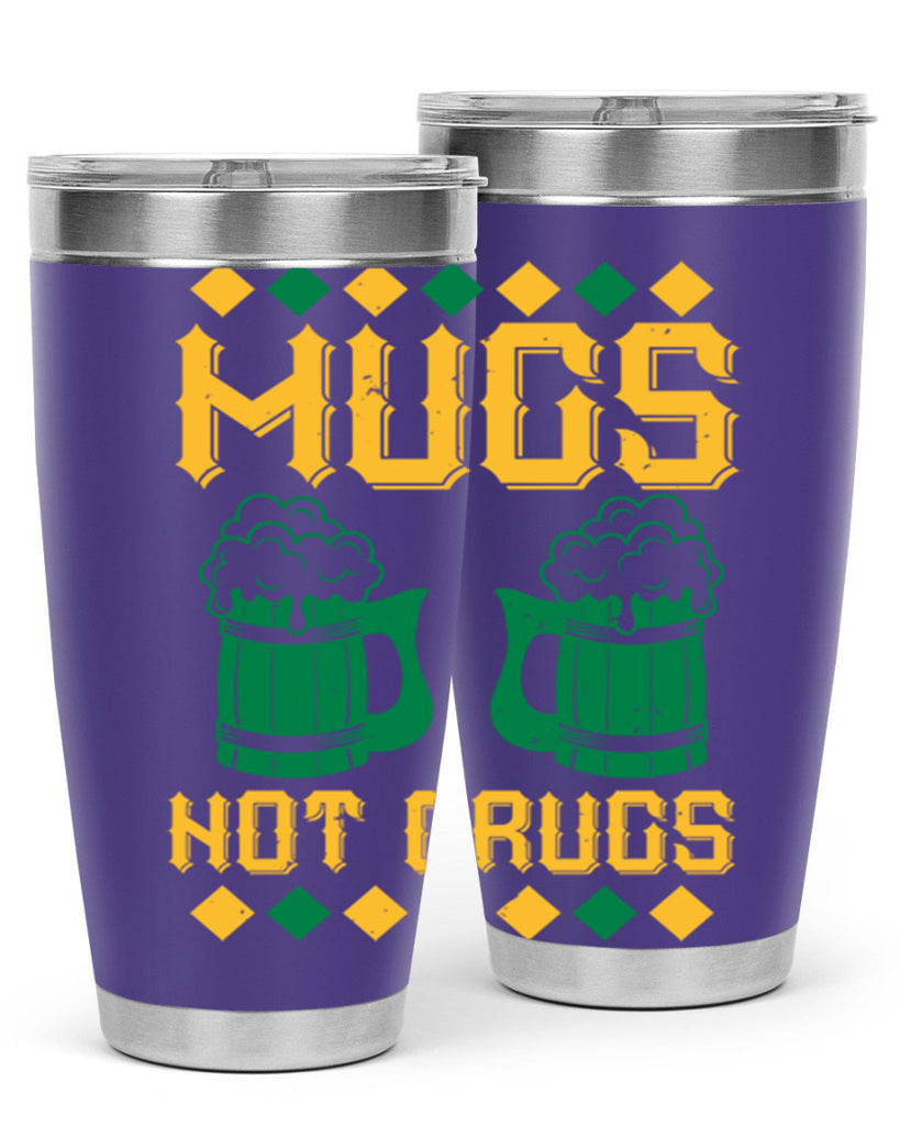 mugs not drugs 59#- beer- Tumbler