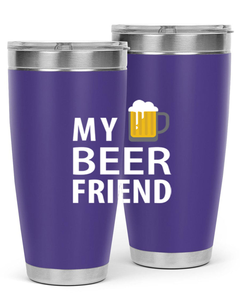 my beer friend 58#- beer- Tumbler