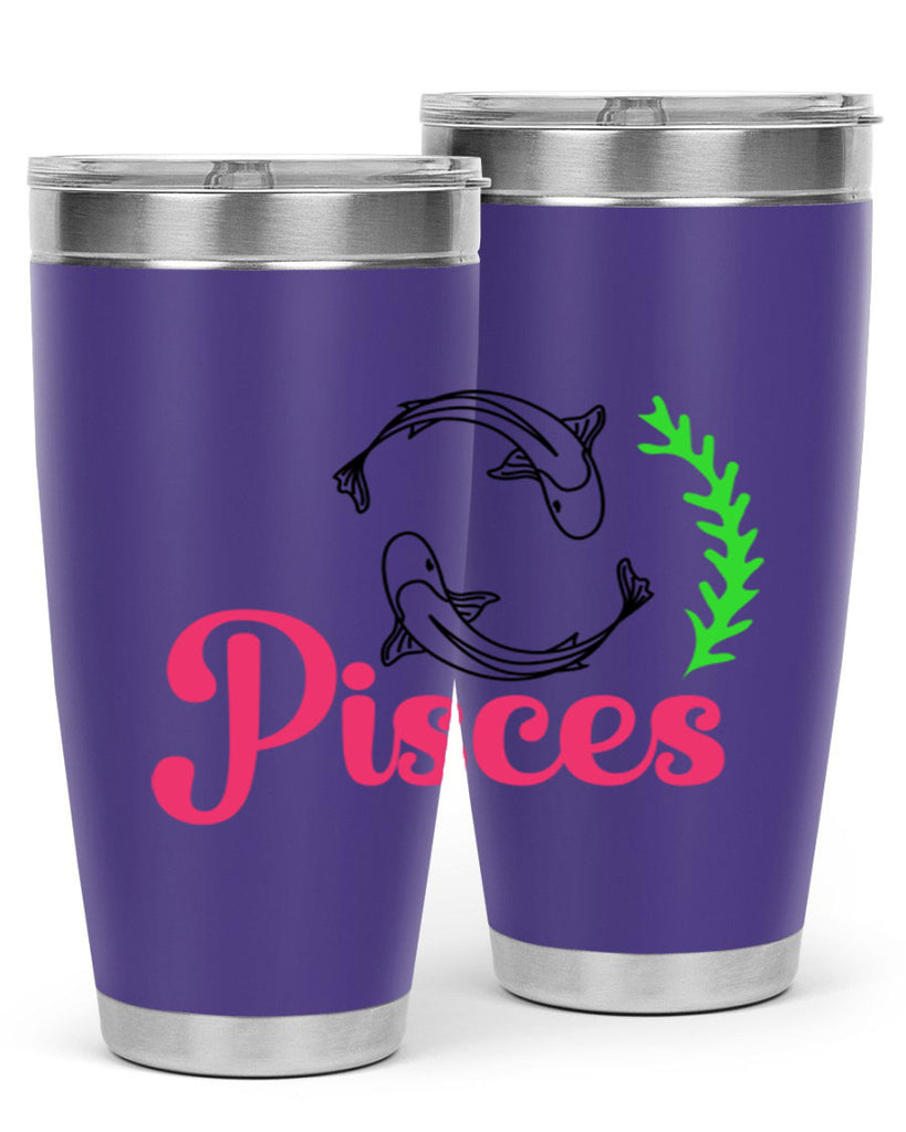 pisces 372#- zodiac- Tumbler