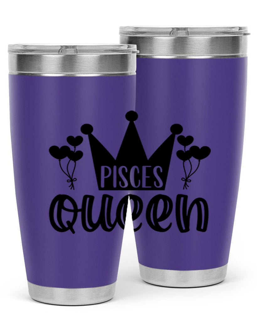 pisces queen 377#- zodiac- Tumbler