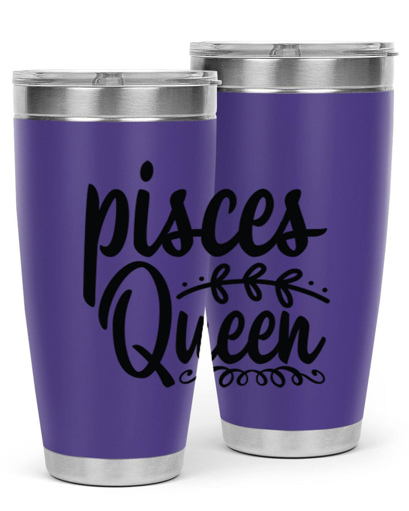pisces queen 378#- zodiac- Tumbler