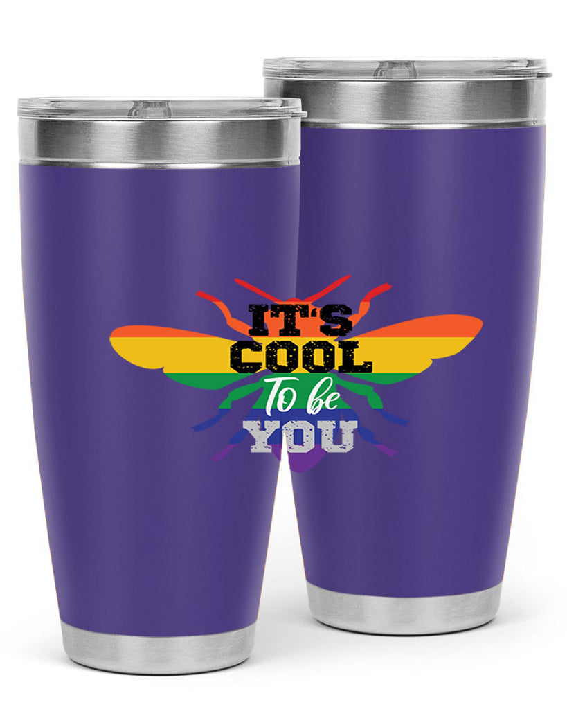 pride bee cool 70#- lgbt- Tumbler