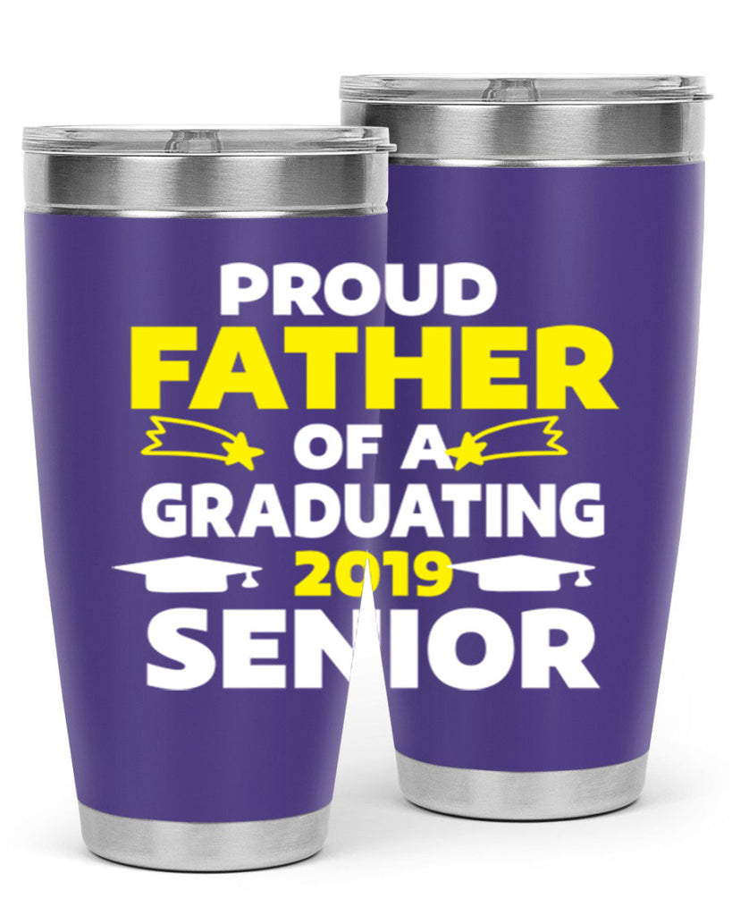 proud father of a graduating 264#- fathers day- Tumbler