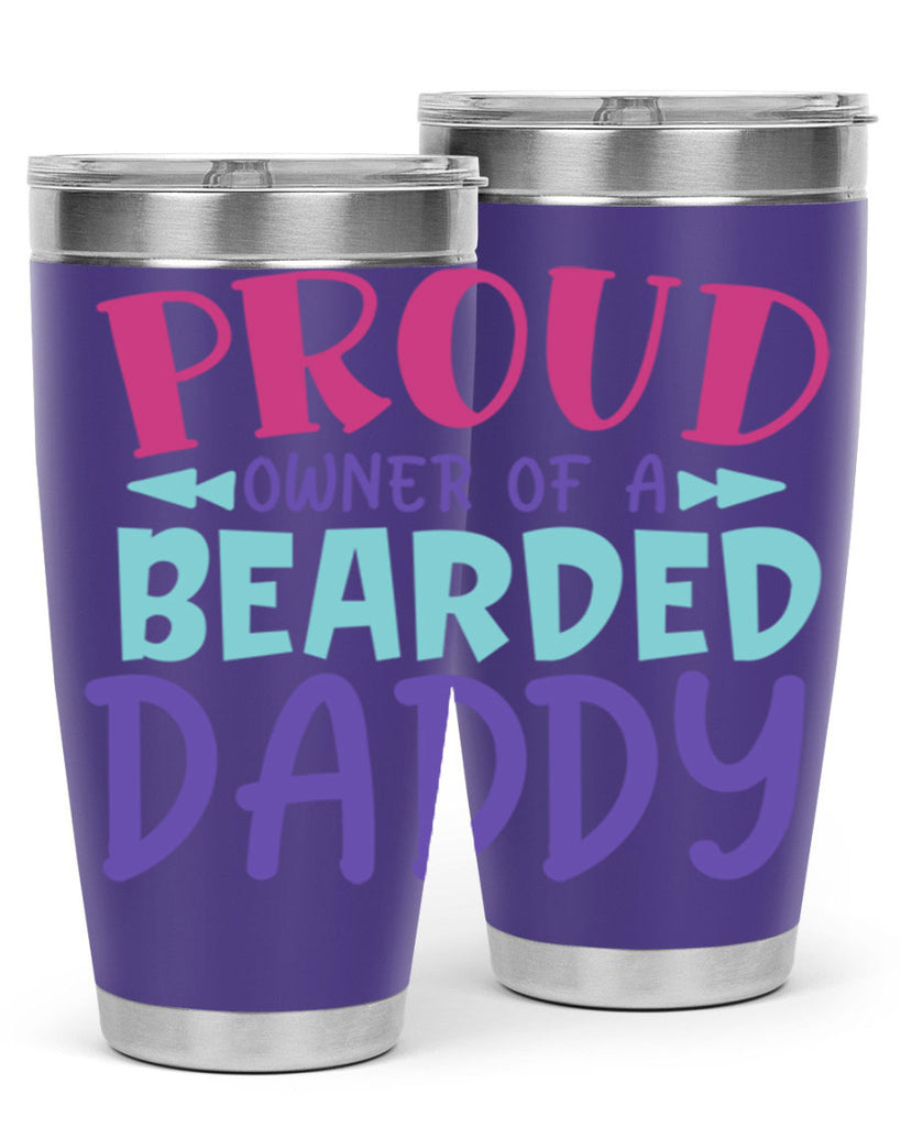 proud owner of a bearded daddy Style 202#- baby- tumbler