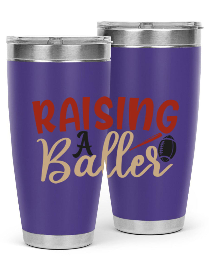 raising a baller 2278#- softball- Tumbler