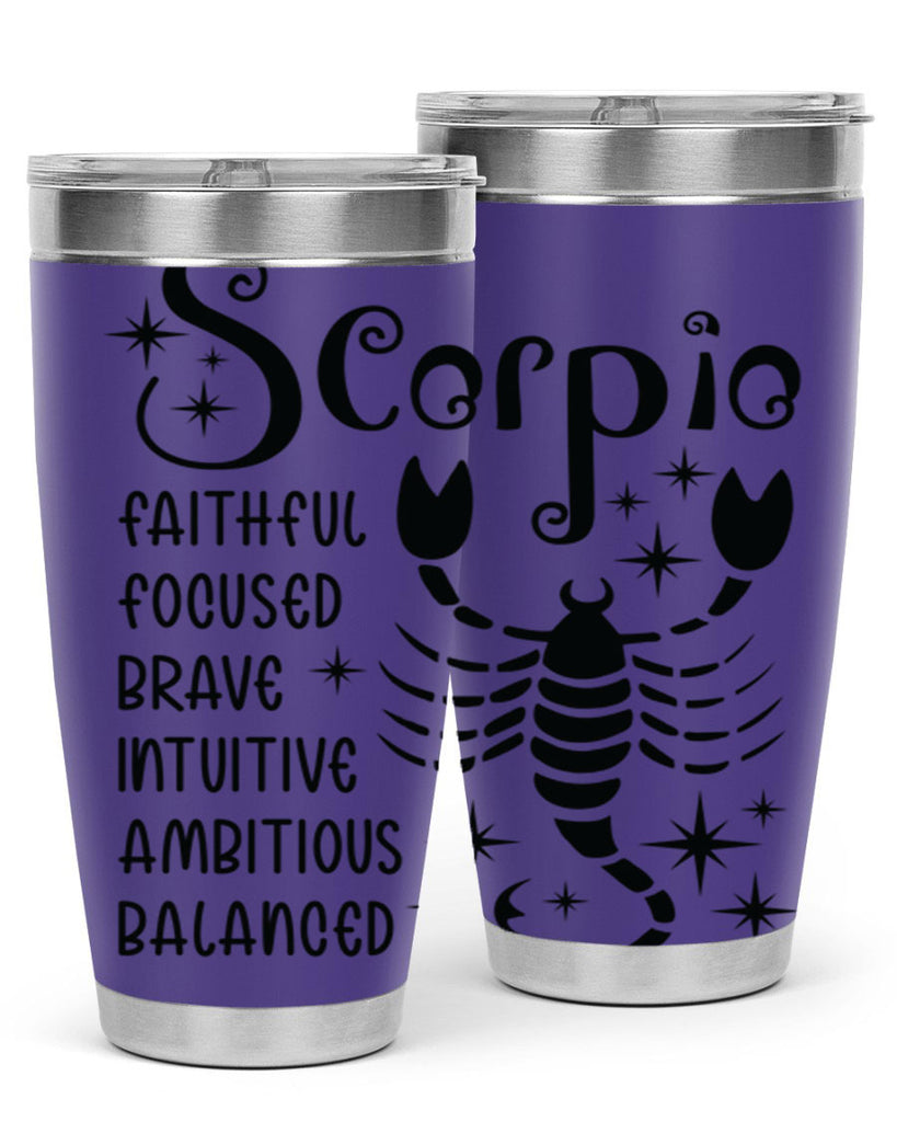 scorpio 431#- zodiac- Tumbler