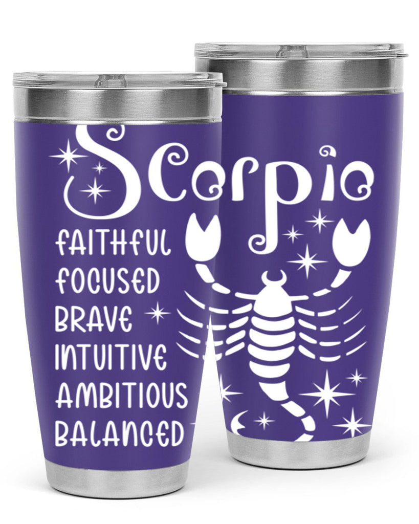 scorpio 435#- zodiac- Tumbler