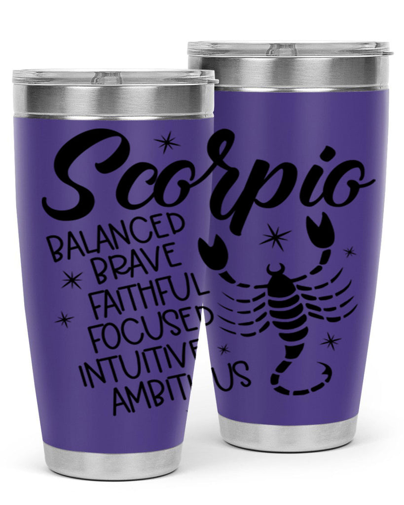 scorpio 436#- zodiac- Tumbler