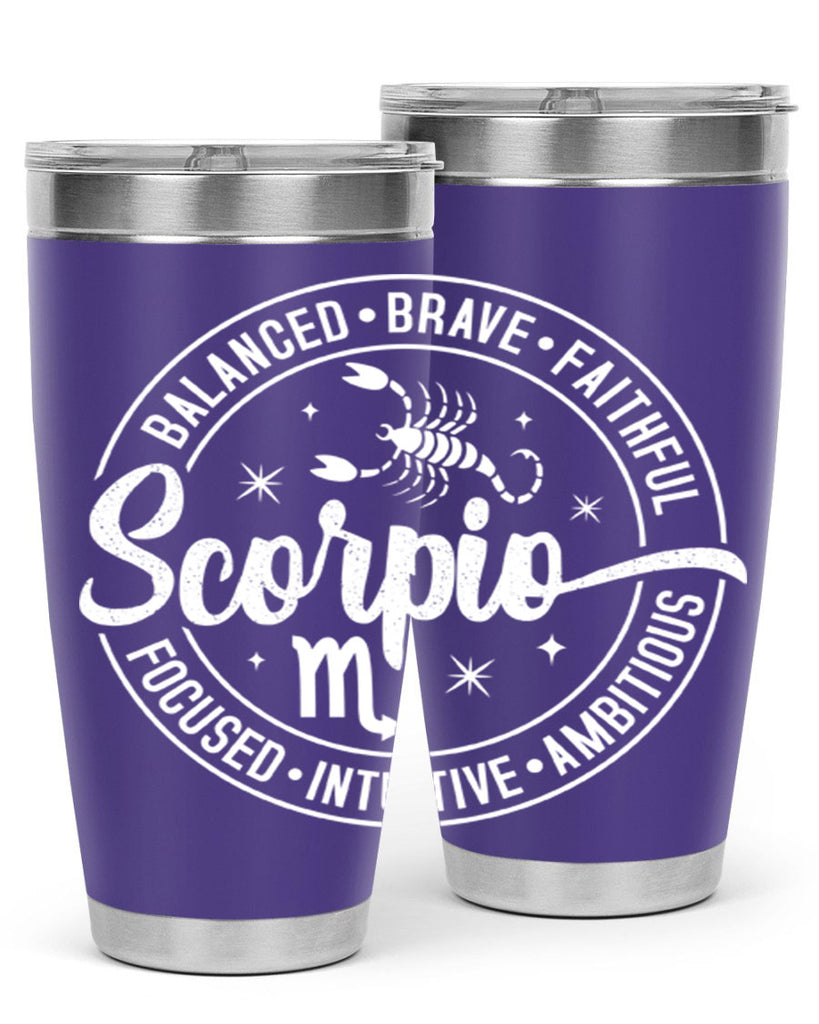 scorpio 439#- zodiac- Tumbler