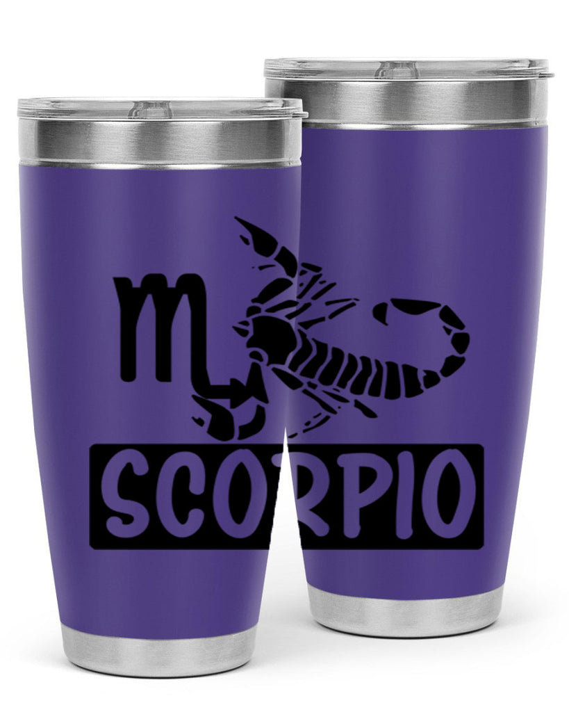 scorpio 440#- zodiac- Tumbler