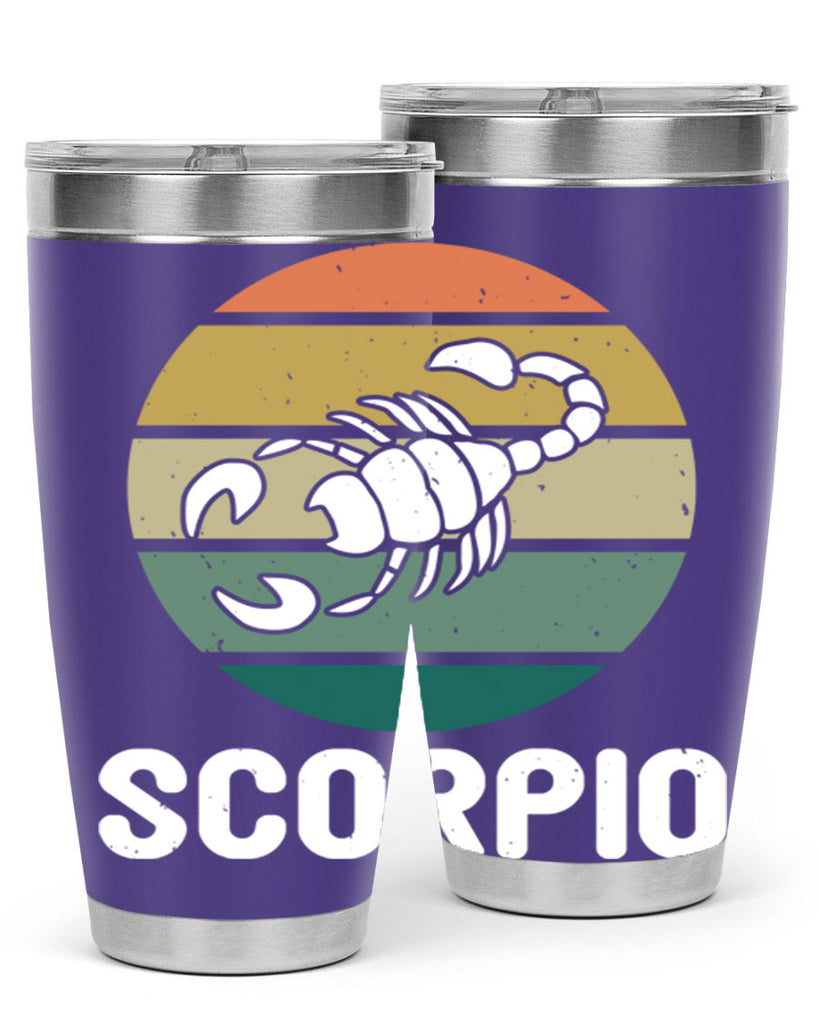 scorpio 451#- zodiac- Tumbler