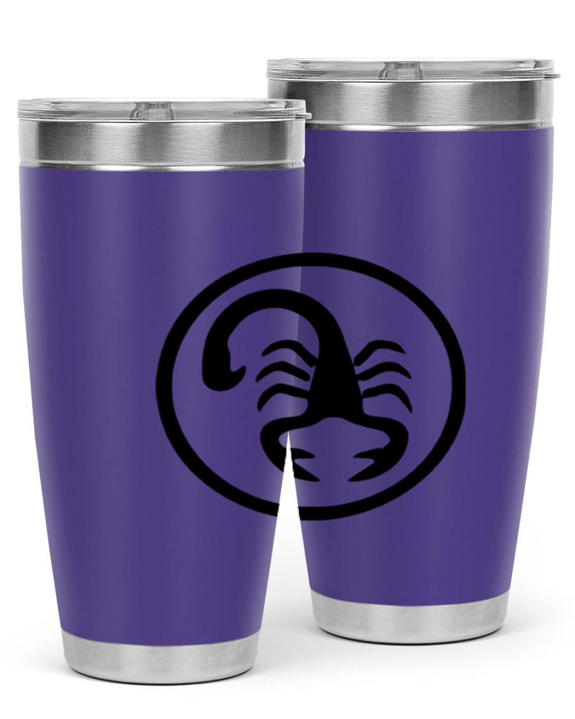 scorpio 452#- zodiac- Tumbler