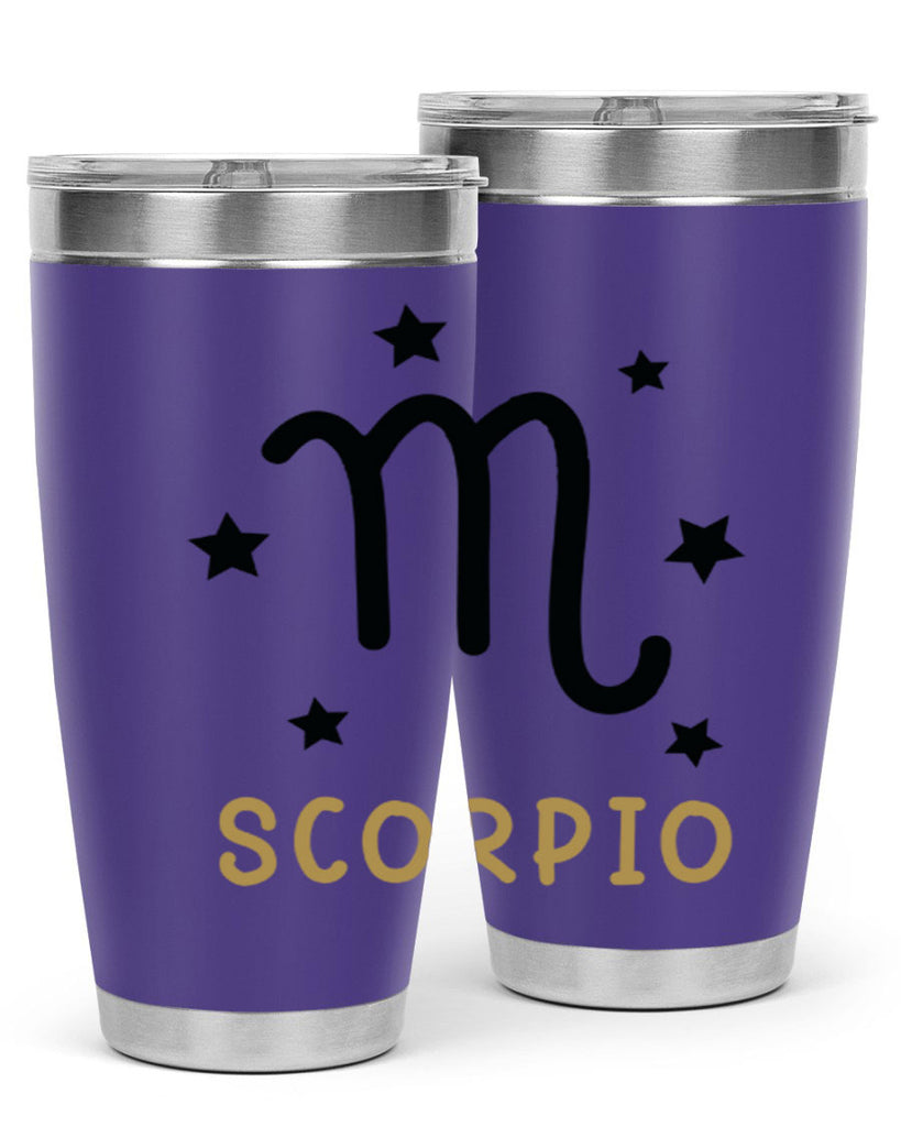 scorpio 455#- zodiac- Tumbler