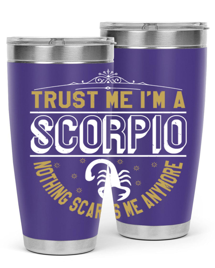 scorpio 458#- zodiac- Tumbler