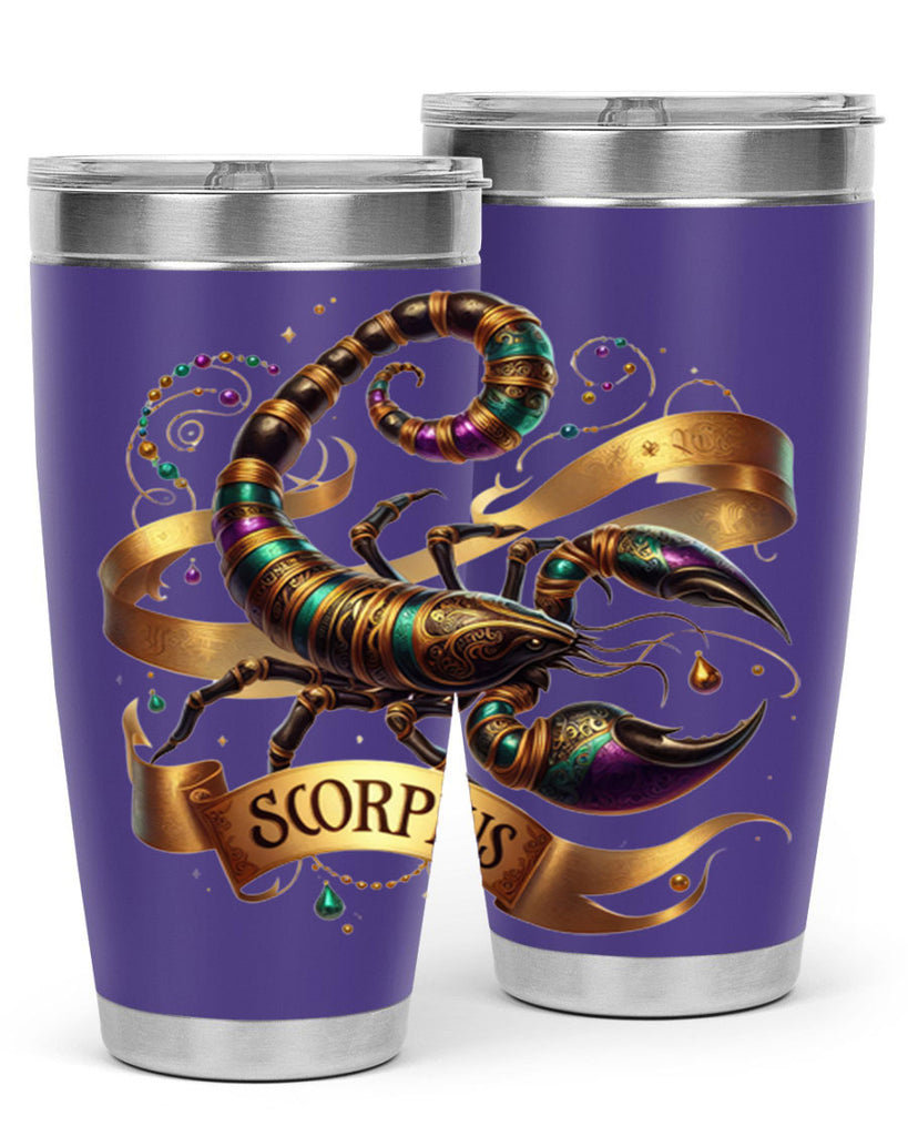 scorpio 459#- zodiac- Tumbler