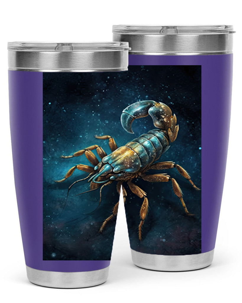scorpio 46#- zodiac- Tumbler