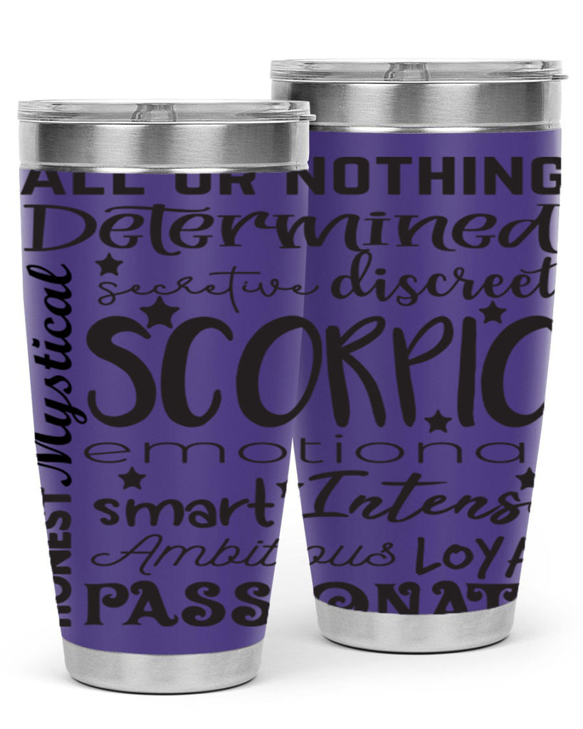 scorpio 572#- zodiac- Tumbler