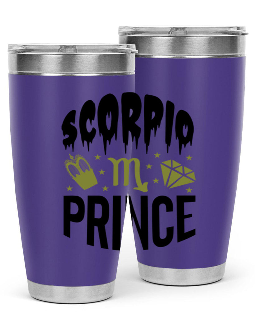 scorpio prince 445#- zodiac- Tumbler