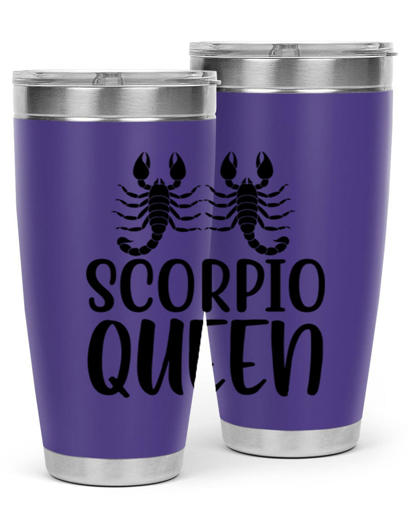 scorpio queen 446#- zodiac- Tumbler