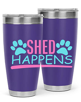 shed happens Style 64#- dog- Tumbler