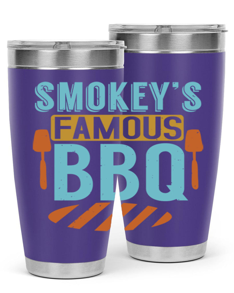 smokeys famous bbq 11#- bbq- Tumbler