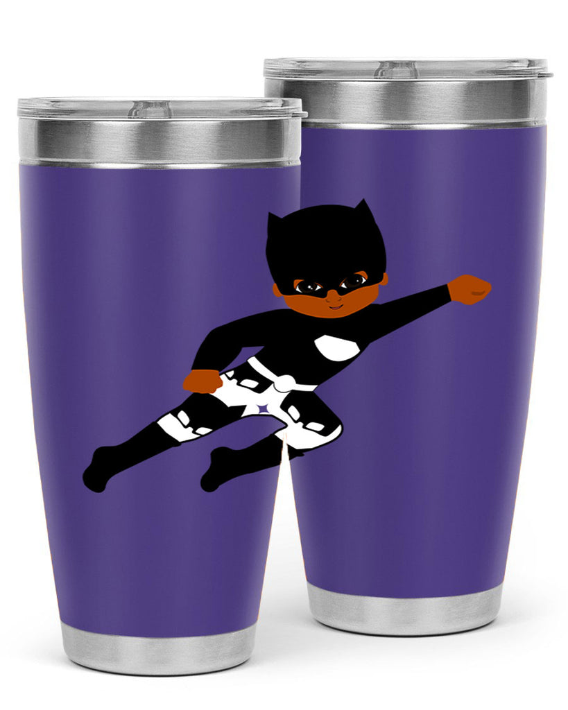 super kid 13#- black men - boys- tumbler