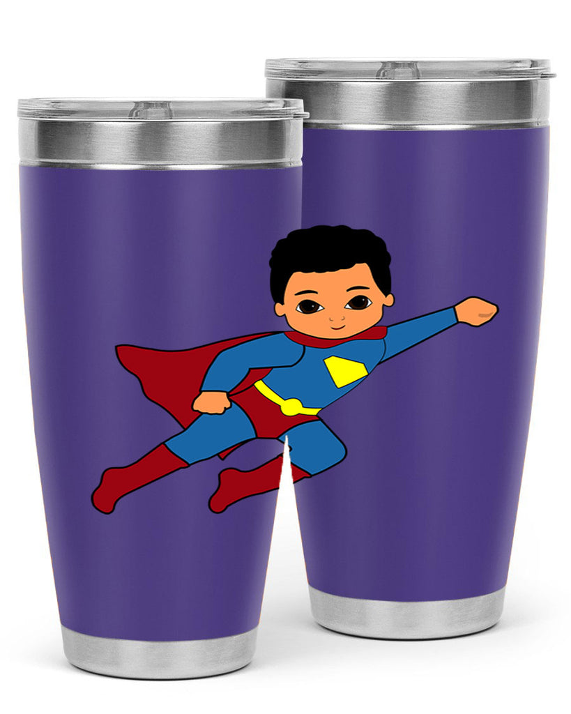 super kid 15#- black men - boys- tumbler