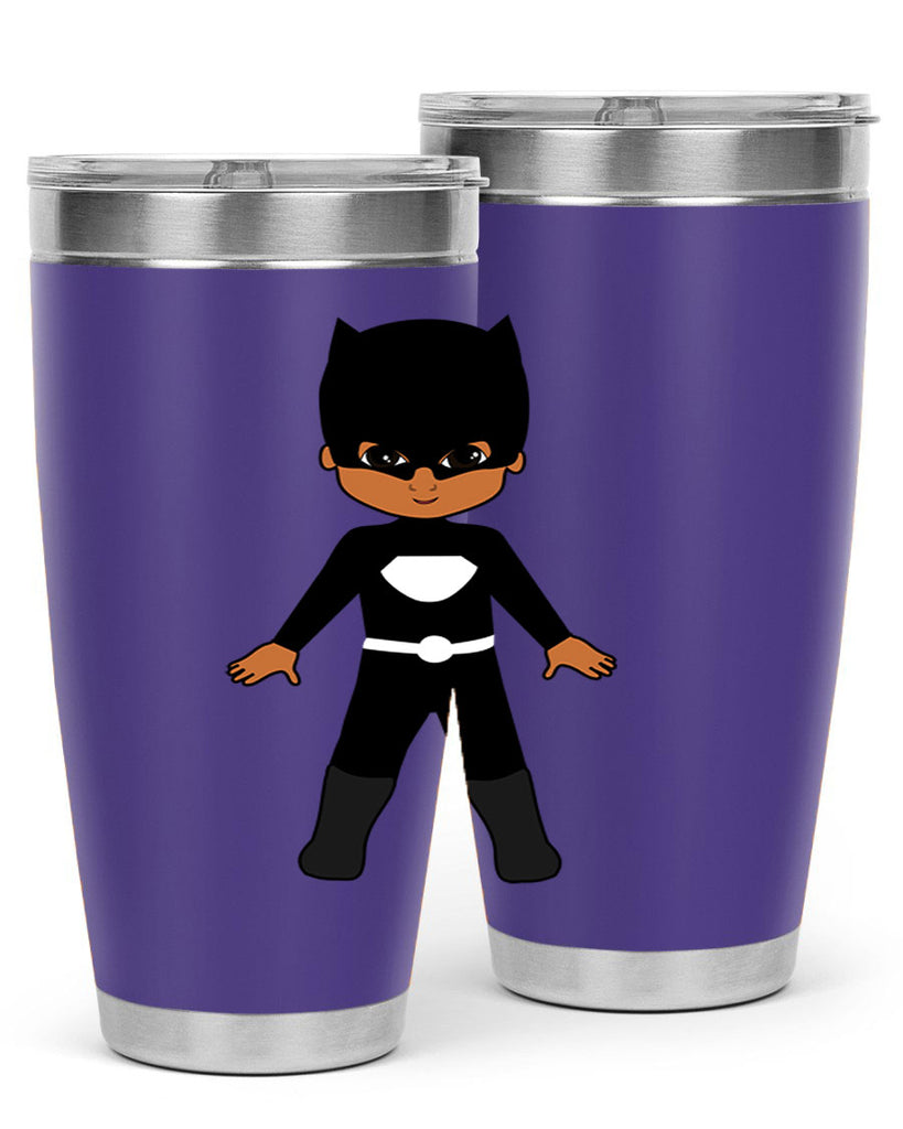 super kid 8#- black men - boys- tumbler