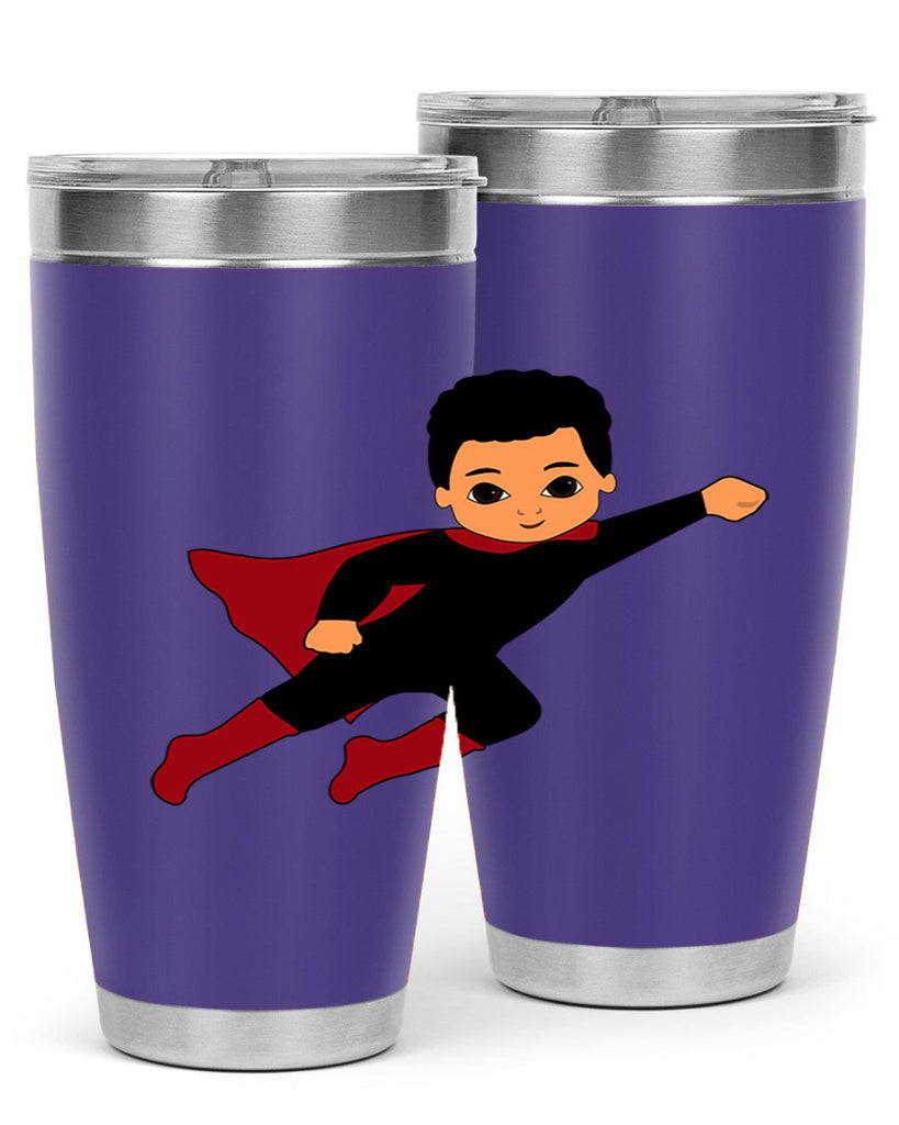 super kid 9#- black men - boys- tumbler